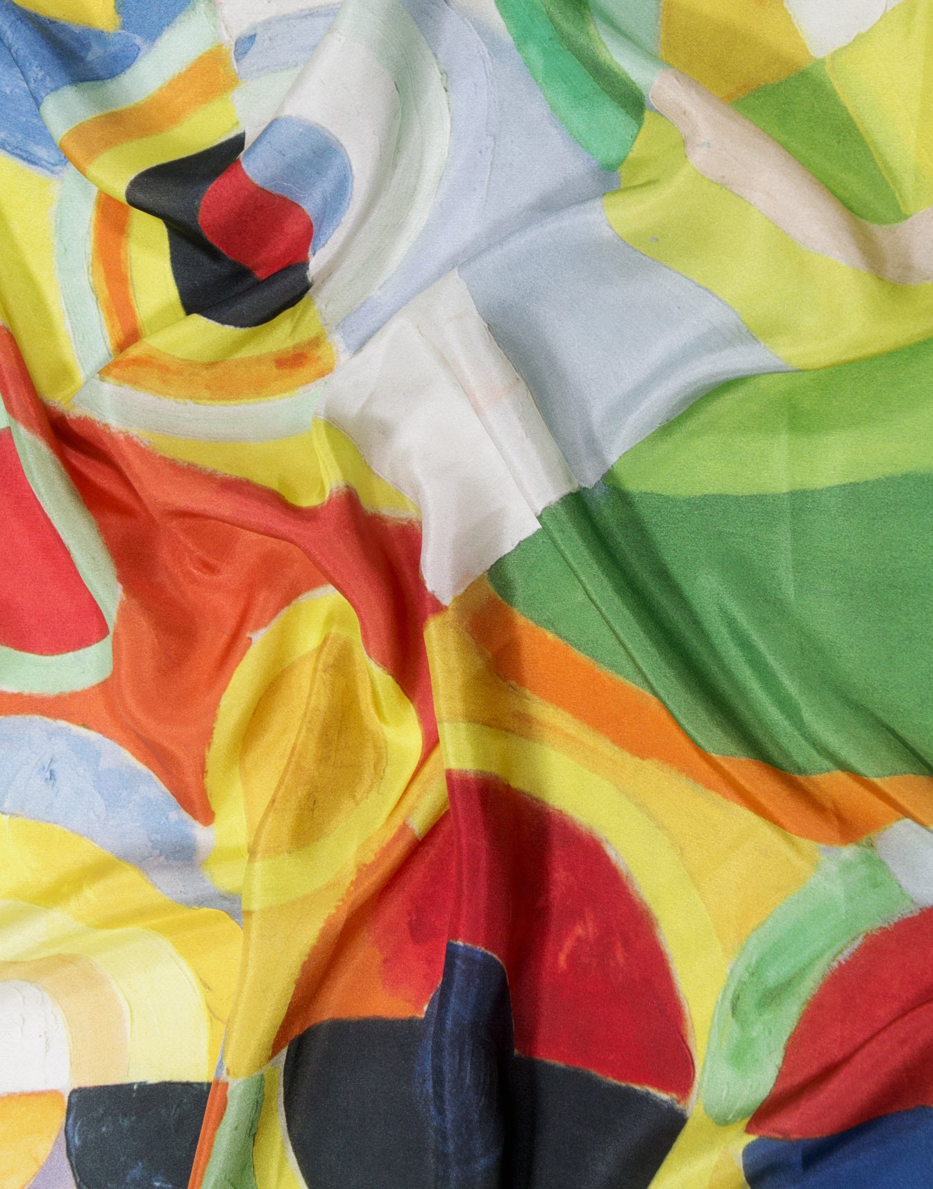 Custom-printed silk fabric by the meter personalised with your pattern