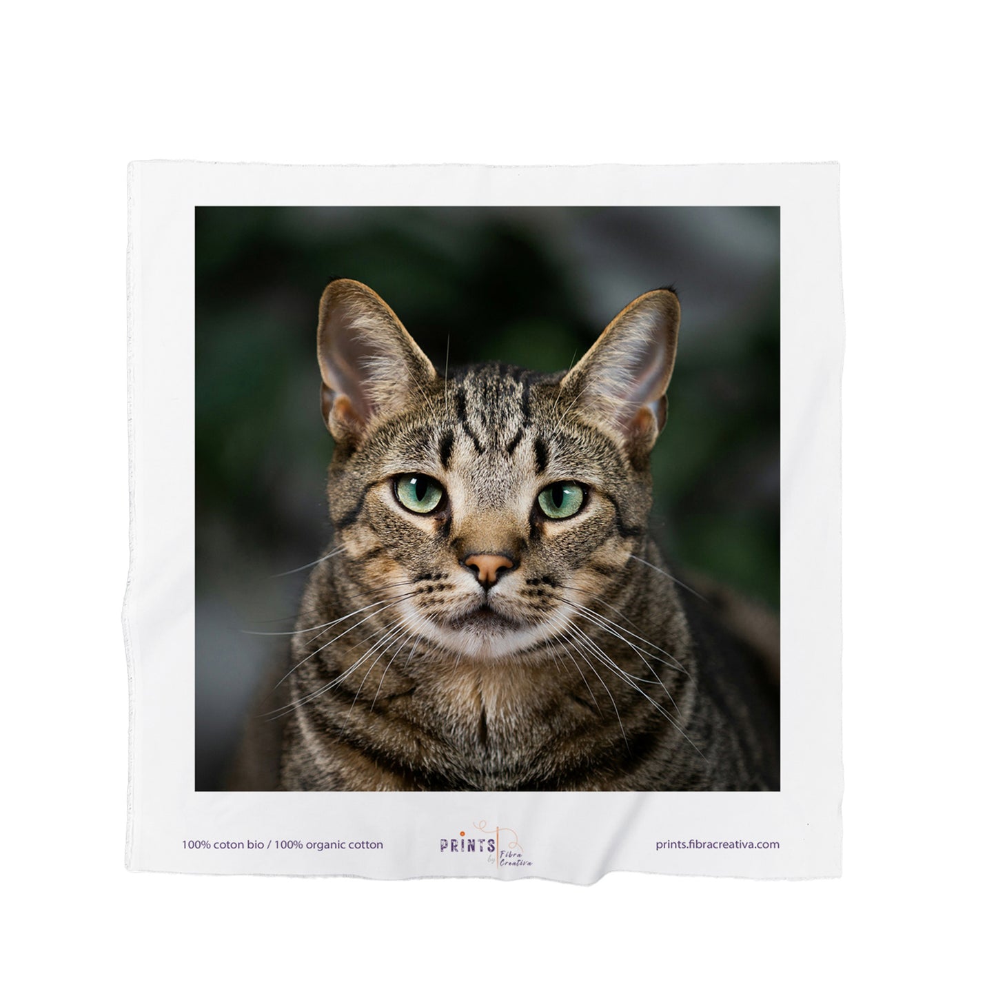Your photo printed on organic cotton fabric for sewing and patchwork