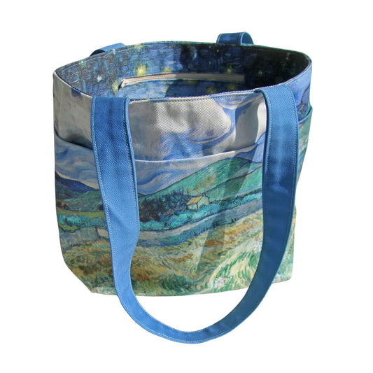 Kit couture complet sac cabas Van Gogh Tote bag Provence DIY