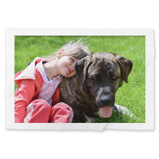 Photo imprimée sur tissu de coton – édition assistée par notre studio